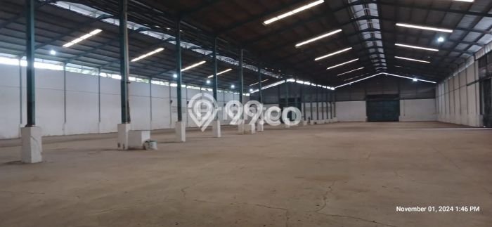 LOKASI BISNIS! Gudang Disewakan Kawasan Cikande, Luas 4968m2m², Jalan Utama LOKASI BISNIS! Gudang Disewakan Kawasan Cikande, Luas 4968m2m², Jalan Utama