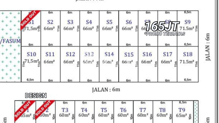 Tanah Kavling di Pakis Dijual dengan Luas 60m2 Tanah Kavling di Pakis Dijual dengan Luas 60m2