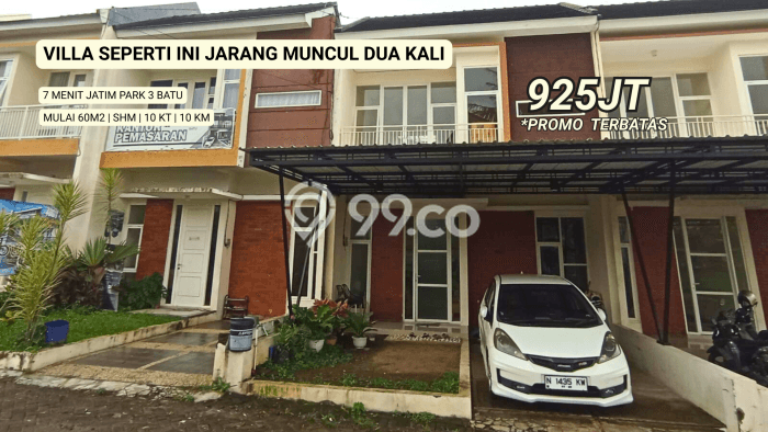 Vila Premium di Junrejo, Area 60m2m², Dekat ke beragam fasilitas Vila Premium di Junrejo, Area 60m2m², Dekat ke beragam fasilitas