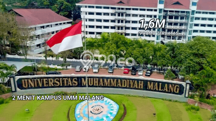 Dijual Kost di Kawasan Lowokwaru, Malang, Spesifikasi 10 KT, 10 KM, 150m2 Dijual Kost di Kawasan Lowokwaru, Malang, Spesifikasi 10 KT, 10 KM, 150m2