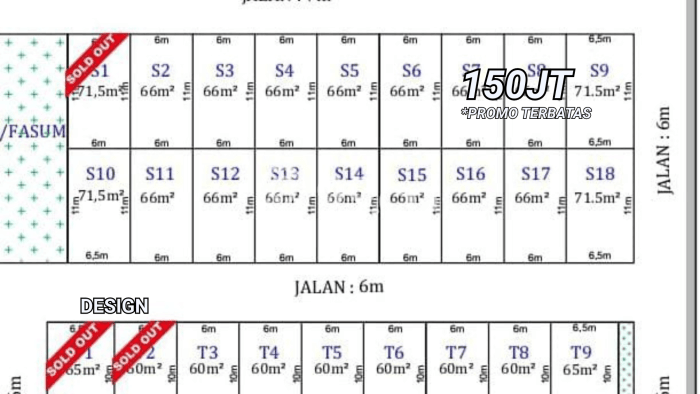 Tanah Komersial Dijual di Pakis Malang 60m2 Tanah Komersial Dijual di Pakis Malang 60m2