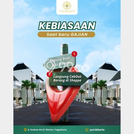 Rumah Modern Cantik 3 KT Bisa Langsung Pindah di Godean Rumah Modern Cantik 3 KT Bisa Langsung Pindah di Godean