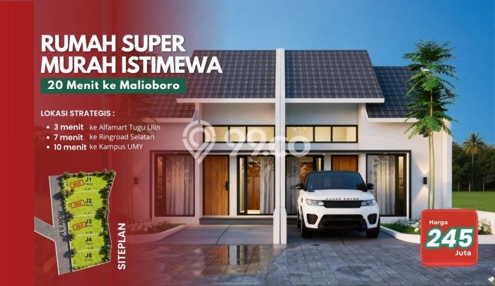 Rumah Minimalis Favorit Dijual Area Umbulharjo LT 79m2 Rumah Minimalis Favorit Dijual Area Umbulharjo LT 79m2