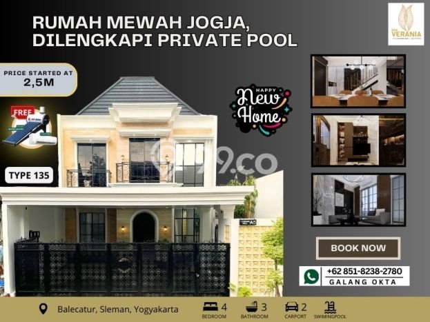 SPECIAL PROPERTY! Rumah area Bantul, LT 187m² LB 135m² SPECIAL PROPERTY! Rumah area Bantul, LT 187m² LB 135m²