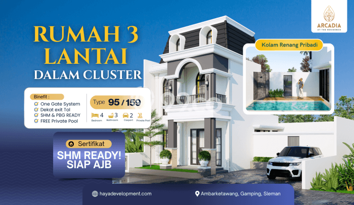 Rumah Strategis Minimalis Lb 95m2 di Depok, Sleman Rumah Strategis Minimalis Lb 95m2 di Depok, Sleman