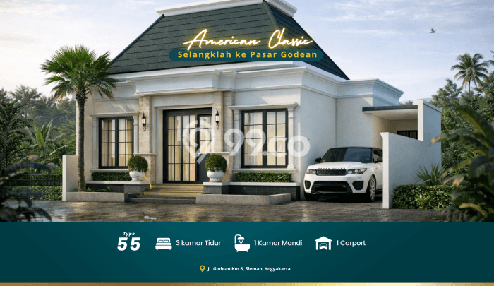 Rumah Modern Cantik 3 KT Bisa Langsung Pindah di Godean Rumah Modern Cantik 3 KT Bisa Langsung Pindah di Godean