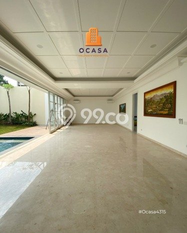 Ready to Use! Luxury House LT 517m2 Desain Modern di Kemang Ready to Use! Luxury House LT 517m2 Desain Modern di Kemang