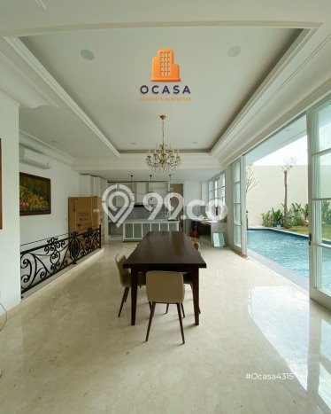 Ready to Use! Luxury House LT 517m2 Desain Modern di Kemang Ready to Use! Luxury House LT 517m2 Desain Modern di Kemang