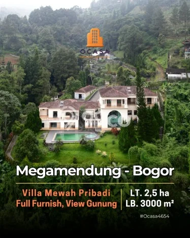 Vila Strategis di Megamendung, Area 3450m2m², Akses Megamendung, Bogor, Bogor Vila Strategis di Megamendung, Area 3450m2m², Akses Megamendung, Bogor, Bogor