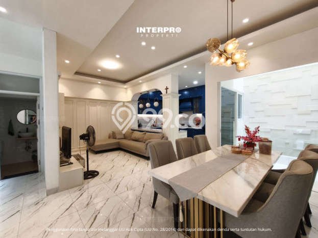 Ready to Use! Luxury House LT 150m2 Desain Elegan di Green Ville Ready to Use! Luxury House LT 150m2 Desain Elegan di Green Ville