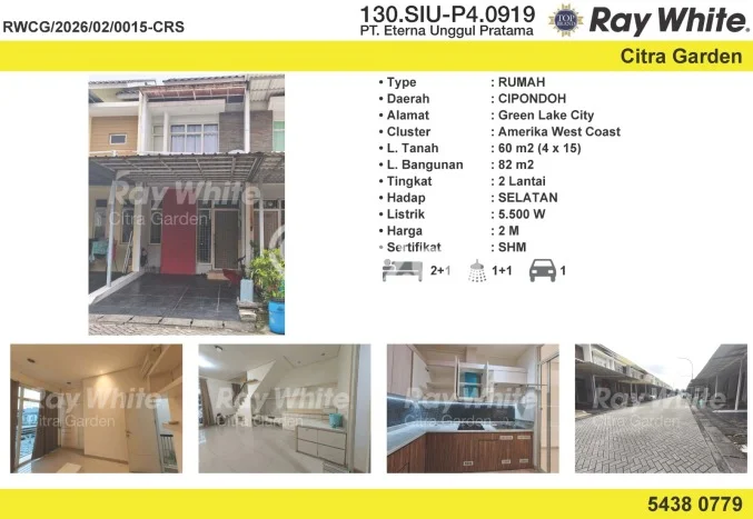 Dijual Cepat Rumah Bagus Siap Huni LB 120m2 di Cipondoh, Tangerang Dijual Cepat Rumah Bagus Siap Huni LB 120m2 di Cipondoh, Tangerang