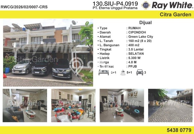Dijual Rumah Mewah Exclusive di Cipondoh, Tangerang Dijual Rumah Mewah Exclusive di Cipondoh, Tangerang