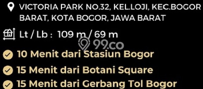 Rumah Modern Minimalis 3 KT Siap Huni di Bogor Barat Rumah Modern Minimalis 3 KT Siap Huni di Bogor Barat
