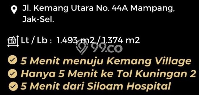 Rumah Luxury Modern Siap Huni di Kemang Jakarta Selatan Rumah Luxury Modern Siap Huni di Kemang Jakarta Selatan