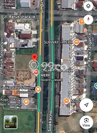 Disewakan Tanah di Surabaya, Luas 1200m2 Area Berkembang Disewakan Tanah di Surabaya, Luas 1200m2 Area Berkembang