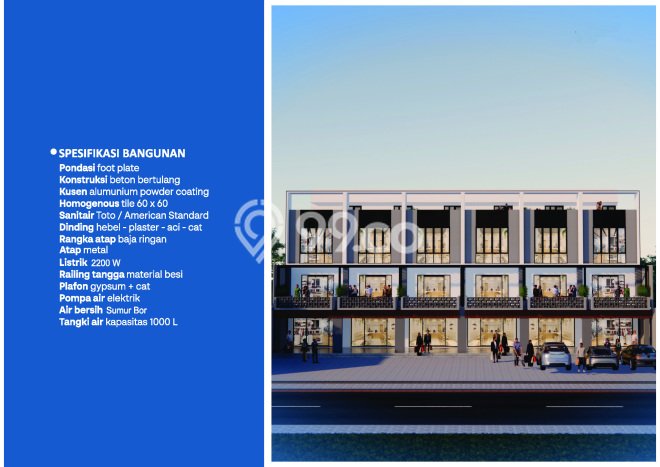 Ruko Kawasan Bisnis di Caturtunggal, Luas 278m², Jalan Utama Ruko Kawasan Bisnis di Caturtunggal, Luas 278m², Jalan Utama