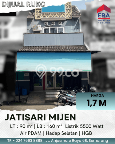 Ruko Dijual Lokasi Emas di Mijen Luas 160m2 Ruko Dijual Lokasi Emas di Mijen Luas 160m2