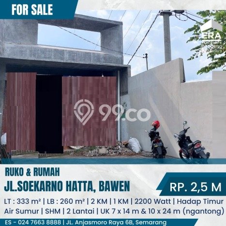 Jual Rumah Bagus Siap Huni LB 260m2 di Bawen, Semarang Jual Rumah Bagus Siap Huni LB 260m2 di Bawen, Semarang