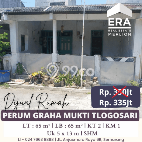 Hunian Strategis 2 KT LB 65m2 Kondisi Bagus di Tlogosari Hunian Strategis 2 KT LB 65m2 Kondisi Bagus di Tlogosari
