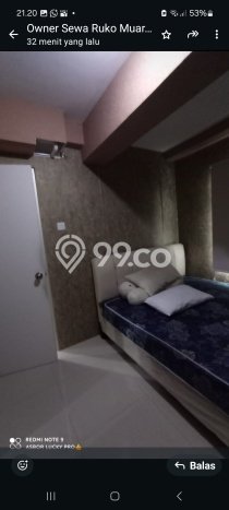 Apartemen Sewa 3 Kamar Hemat Siap Huni di Jakarta Utara, Luas 49m2 Apartemen Sewa 3 Kamar Hemat Siap Huni di Jakarta Utara, Luas 49m2