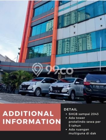 Unit Kantor Dijual di Jakarta Selatan LT 229m2 & LB 1000m2 Unit Kantor Dijual di Jakarta Selatan LT 229m2 & LB 1000m2