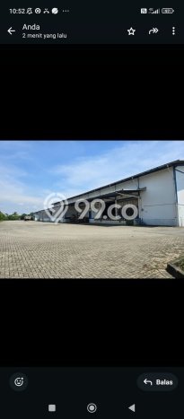 Unit Gudang disewakan di Legok Tangerang dengan LT 20000m2 / LB 1.728e+07m2 Unit Gudang disewakan di Legok Tangerang dengan LT 20000m2 / LB 1.728e+07m2