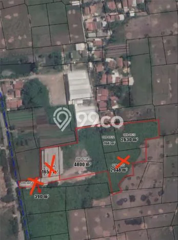 Tanah Kosong Dijual di Tangerang dengan Area 13469m2 Tanah Kosong Dijual di Tangerang dengan Area 13469m2