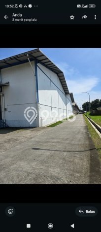 Unit Gudang disewakan di Legok Tangerang dengan LT 20000m2 / LB 1.728e+07m2 Unit Gudang disewakan di Legok Tangerang dengan LT 20000m2 / LB 1.728e+07m2