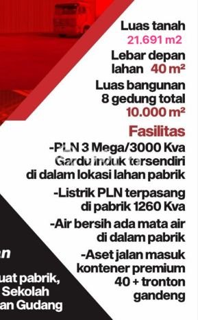 Disewakan Gudang di Kawasan Ramai Pasar Kemis Luas 5903m2 Disewakan Gudang di Kawasan Ramai Pasar Kemis Luas 5903m2