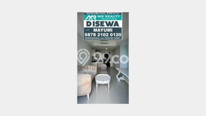 Apartemen Strategis 68m2 di Duri Kosambi Jakarta Barat 3 Bedroom Apartemen Strategis 68m2 di Duri Kosambi Jakarta Barat 3 Bedroom