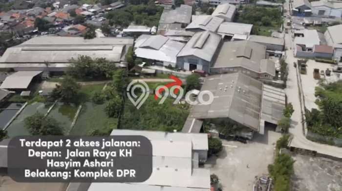 Pabrik di Ciledug, Luas 475m2m², Area Komersial, Lokasi Strategis Pabrik di Ciledug, Luas 475m2m², Area Komersial, Lokasi Strategis