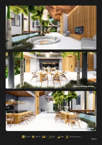 AREA PREMIUM! Vila Kawasan Ungasan, Ukuran 419m², Dekat fasilitas umum AREA PREMIUM! Vila Kawasan Ungasan, Ukuran 419m², Dekat fasilitas umum