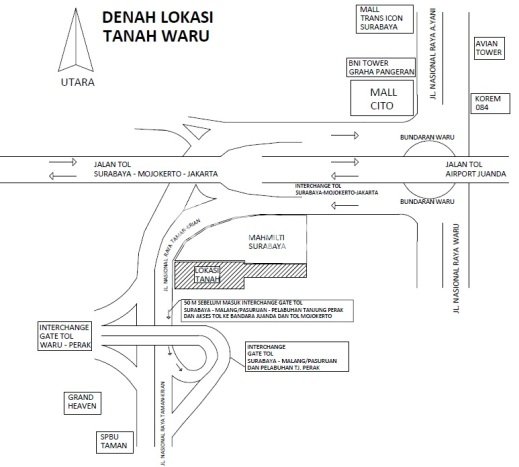Tanah Dijual Lokasi Sidoarjo, Sidoarjo Luas 7000m2 Legalitas Aman Tanah Dijual Lokasi Sidoarjo, Sidoarjo Luas 7000m2 Legalitas Aman
