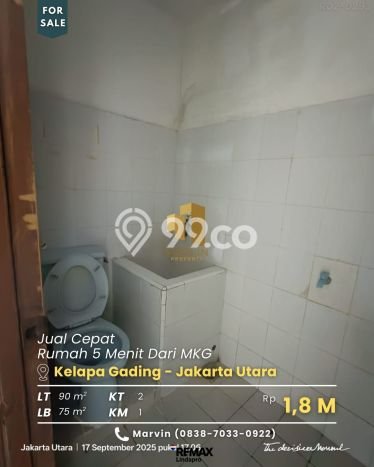 Dijual Rumah Minimalis Bagus Punya 2 KT di Kelapa Gading Jakarta Utara SHM Dijual Rumah Minimalis Bagus Punya 2 KT di Kelapa Gading Jakarta Utara SHM