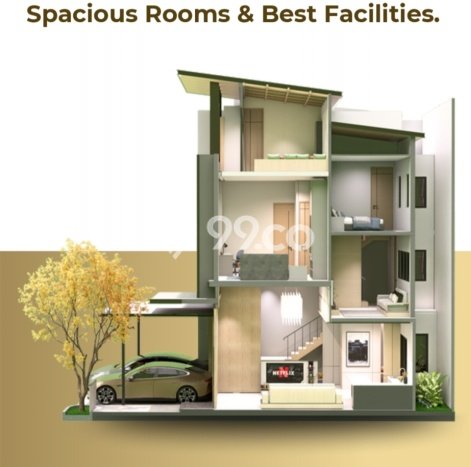 Hunian Cantik Minimalis Lb 167m2 di Kebon Jeruk, Jakarta Barat Hunian Cantik Minimalis Lb 167m2 di Kebon Jeruk, Jakarta Barat