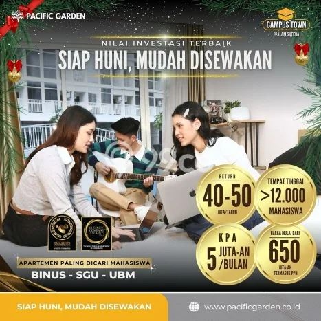 Apartemen Cozy Dijual di Tangerang Spesifikasi 1 KT, 1 KM Apartemen Cozy Dijual di Tangerang Spesifikasi 1 KT, 1 KM