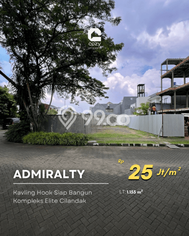 Untuk Dijual Tanah di Cilandak Jakarta Selatan Luas 293m2 - Untuk Dijual Tanah di Cilandak Jakarta Selatan Luas 293m2 -