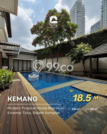 Dijual Rumah Luas Elegan Dengan View Eksklusif di Kemang, Jakarta Selatan Dijual Rumah Luas Elegan Dengan View Eksklusif di Kemang, Jakarta Selatan