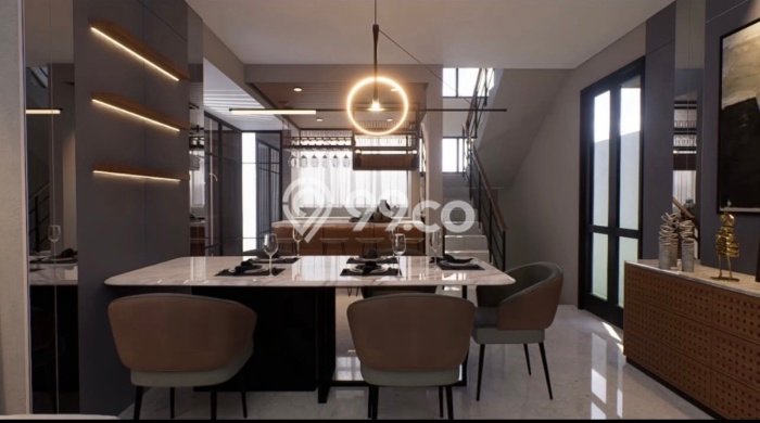 For Sale! Luxury House LT 75m2 Desain Elegan di Kemang For Sale! Luxury House LT 75m2 Desain Elegan di Kemang