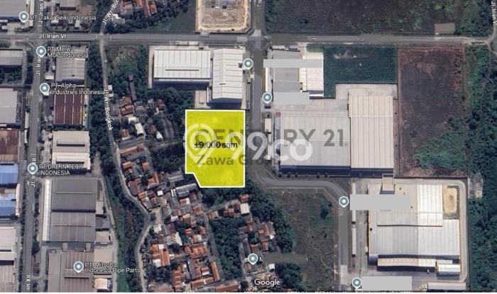 Tanah Kavling Dijual di Bekasi, Bekasi dengan Luas Tanah 9000m2 Tanah Kavling Dijual di Bekasi, Bekasi dengan Luas Tanah 9000m2