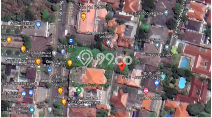 Tanah Dijual Area Strategis di Kemang Jakarta Selatan 535m2 Tanah Dijual Area Strategis di Kemang Jakarta Selatan 535m2