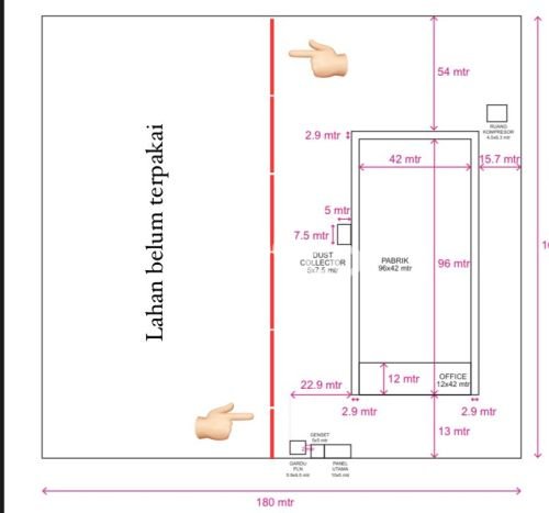 Jarang Ada! Tanah di Cikande Punya Luas 2.988e+08m2 - Jarang Ada! Tanah di Cikande Punya Luas 2.988e+08m2 -