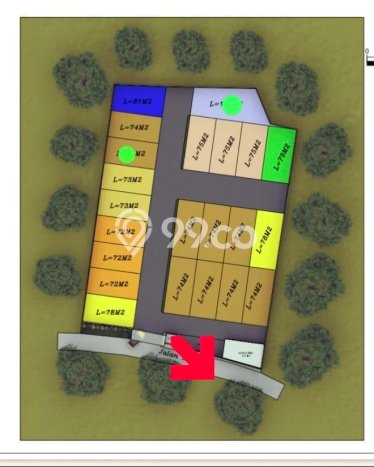Rumah Modern 3 Kamar LT 87m2 di Jati Luhur Rumah Modern 3 Kamar LT 87m2 di Jati Luhur