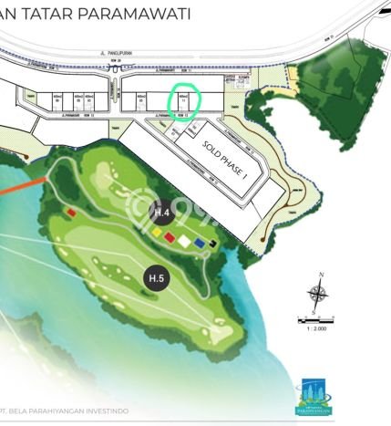 Dijual Tanah 405m2 di Kota Baru Parahyangan, Bandung Dijual Tanah 405m2 di Kota Baru Parahyangan, Bandung