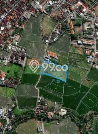 Untuk Dijual Tanah 1085m2 di canggu, Badung Untuk Dijual Tanah 1085m2 di canggu, Badung