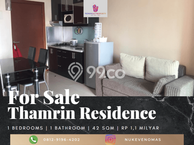 Siap Milik Apartemen 1 KT 1 KM di Tanah Abang Siap Milik Apartemen 1 KT 1 KM di Tanah Abang