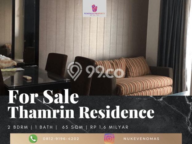 Tersedia Apartemen 2 KT & 1 KM di Tanah Abang, Jakarta Pusat Tersedia Apartemen 2 KT & 1 KM di Tanah Abang, Jakarta Pusat