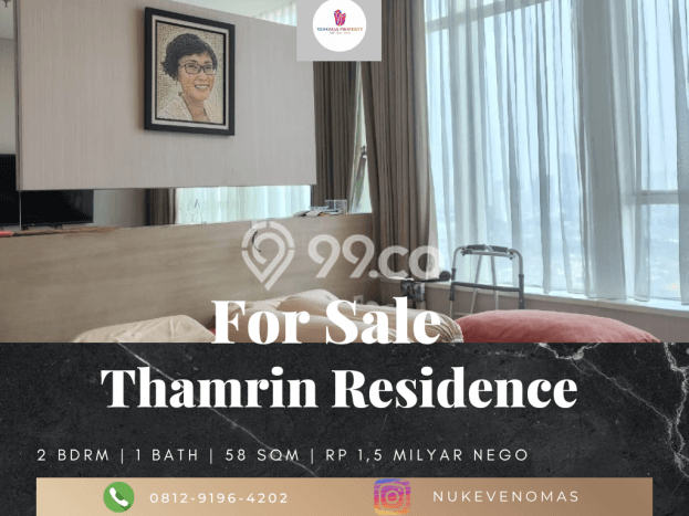 Dijual Apartemen Strategis di Tanah Abang Jakarta Pusat 2 Kamar Tidur Dijual Apartemen Strategis di Tanah Abang Jakarta Pusat 2 Kamar Tidur