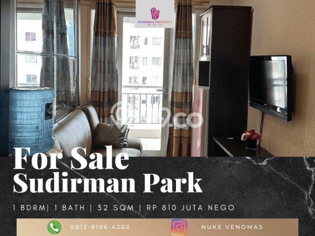 Unit Apartemen Dijual di Tanah Abang, Jakarta Pusat, dengan 1 Bedroom, 1 Bathroom Unit Apartemen Dijual di Tanah Abang, Jakarta Pusat, dengan 1 Bedroom, 1 Bathroom