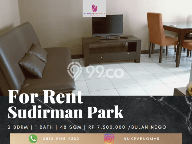 Sewa Sekarang Apartemen Strategis 2 KT, 1 KM di Kawasan Tanah Abang Sewa Sekarang Apartemen Strategis 2 KT, 1 KM di Kawasan Tanah Abang
